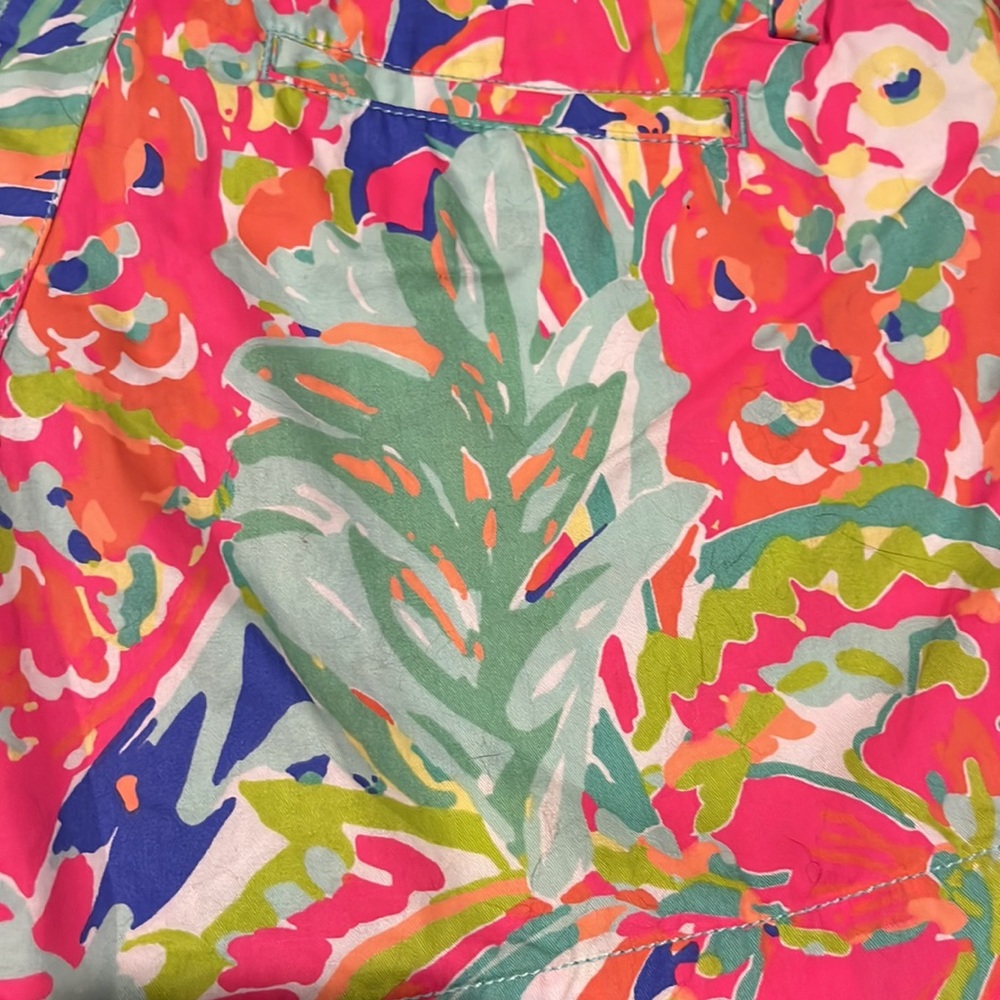 Lilly Pulitzer Callahan Shorts in Casa Banana Size 0 Preppy Beach Resort Wear - Picture 6 of 10